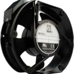 8005812595 OA5920-23TB, Fan Tubeaxial 230VAC Rectangular/Rounded - 172mm L x 150mm H Ball 180.0 CFM (5.04m³/min) 2 Terminals Hirschmann