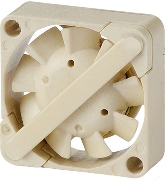 doc049482879 8005813729 UF3A3-500B, Fan Tubeaxial 3VDC Square - 10mm L x 10mm H Vapo-Bearing™ 0.121 CFM (0.003m³/min) 3 Wire Leads Hirschmann — изображение 1