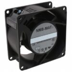 8005842308 3115PS-12T-B30-A00, Fan Tubeaxial 115VAC Square - 80mm L x 80mm H Ball 32.0 CFM (0.896m³/min) 2 Terminals Hirschmann