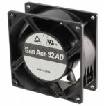 8002725656 9AD0901M121, San Ace 9AD Series Axial Fan, 100 → 240 V ac, AC Operation, 70.8m³/h, 3W, 60mA Max, 92 x 92 x 38mm Hirschmann — изображение 2