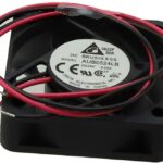 8005852111 AUB0524LB, Fan Tubeaxial 24VDC Square - 50mm L x 50mm H Superflo 9.9 CFM (0.277m³/min) 2 Wire Leads Hirschmann