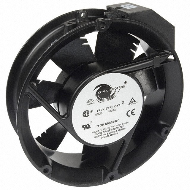 doc049496458 8005852517 19031085A, Fan Tubeaxial 48VDC Round - 172mm Dia Ball 235.0 CFM (6.58m³/min) 2 Terminals Hirschmann — изображение 1