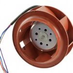 8005856725 RER133-41/18/2TDLOU, Fan Motorized Impellers 48VDC Round - 133mm Dia Ball 212.0 CFM (5.94m³/min) 2 Wire Leads Hirschmann