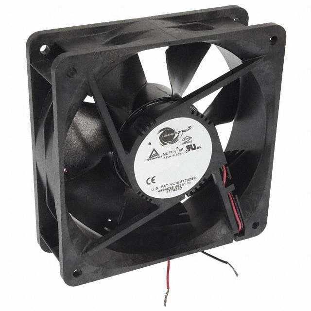 doc049499667 8005970725 19032526A, Fan Tubeaxial 24VDC Square - 120mm L x 120mm H Ball 110.0 CFM (3.08m³/min) 2 Wire Leads Hirschmann — изображение 1