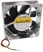 8007482076 9GL1224E101, DC Fans Axial Fan, 120x120x38mm, 24VDC, Long Life, High Performance, Ribless, Tachometer Hirschmann