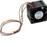 8005870632 MD4028V12B1+6-FSR, Fan Tubeaxial 12VDC Square - 40mm L x 40mm H Ball 24.3 CFM (0.680m³/min) 4 Wire Leads Hirschmann