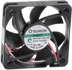 doc049503596 8006791388 MF40202VX-1000U-F99, DC Fans Axial Fan, 40x40x20mm, 24VDC, 0.29"H2O, Vapo, 3x Wire, Auto Restart, Lock Sensor Hirschmann — изображение 1