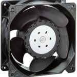 8005876743 5312/2TDHP, Fan Tubeaxial 12VDC Square - 140mm L x 140mm H Ball 241.3 CFM (6.76m³/min) 4 Wire Leads Hirschmann
