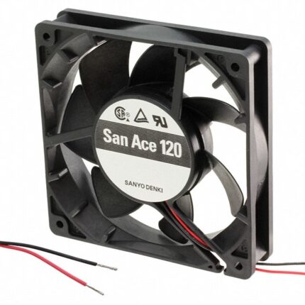 8008028007 9S1212L402, DC Fans DC Axial Fan, 120x120x25mm, 12VDC, Silent Series Hirschmann