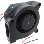 8005888606 RL90-18/18NH, Fan Blower 48VDC Square/Rounded - 121mm L x 121mm H Ball 32.4 CFM (0.907m³/min) 2 Wire Leads Hirschmann
