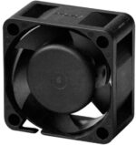 8037524802 MF40201V3-1000U-G99, Fan Tubeaxial 12VDC Square - 40mm L x 40mm H Vapo-Bearing™ 6.3 CFM (0.176m³/min) 3 Wire Leads Hirschmann