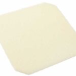 8005906719 09325-M/100, 80mm Sq Fan Replacement Filter Element Plastic Hirschmann
