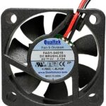 8005912714 FAD1-04010BBLW11, Fan Tubeaxial 5VDC Square - 40mm L x 40mm H Ball 4.2 CFM (0.118m³/min) 2 Wire Leads Hirschmann