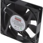 8005916422 LPH12B99-BTHR-PC, Fan Tubeaxial 100 ~ 240VAC Square - 120mm L x 120mm H Ball 79.0 CFM (2.21m³/min) 2 Terminals Hirschmann