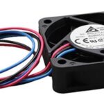 8005921354 AUB0512HB-F00, Fan Tubeaxial 12VDC Square - 50mm L x 50mm H Superflo 14.1 CFM (0.395m³/min) 3 Wire Leads Hirschmann