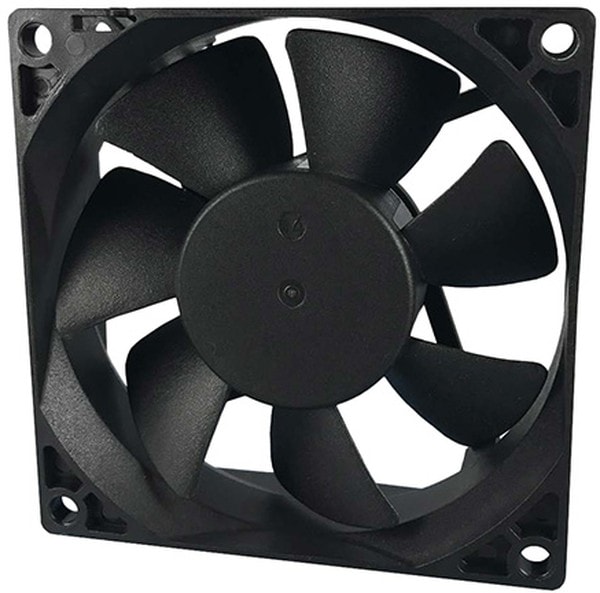 doc049519490 8006887862 FAD1-08025CHHW11-A, Fan Tubeaxial 12VDC Square - 80mm L x 80mm H Hydrodynamic 37.2 CFM (1.04m³/min) 2 Wire Leads Hirschmann — изображение 1