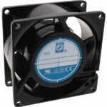 8005183900 OA80AP-11-2TB, AC Fans Axial Fan, 80x80x38mm, 115VAC, 23CFM, 9W, 26.3dBA, 2375RPM, Ball, Wire, IP55 Hirschmann