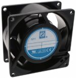 8005924303 OA80AP-22-3TB, Fan Tubeaxial 230VAC Square - 80mm L x 80mm H Ball 17.0 CFM (0.476m³/min) 2 Terminals Hirschmann