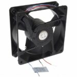 8006084088 19032105A, Fan Tubeaxial 28VDC Square - 119.13mm L x 119.13mm H Ball 110.0 CFM (3.08m³/min) 3 Wire Leads Hirschmann