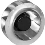 8005930753 R1G280-AE45-52, Fan Motorized Impellers 24VDC Round - 281mm Dia Ball 4 Wire Leads with Splice Terminals Hirschmann