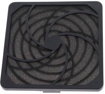 8005932204 09362-F/60, 92mm Sq Fan Filter Guard Assembly Plastic () Hirschmann