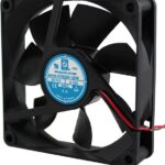 8005937065 OD8020-12HB, FAN AXIAL 80X20MM 12VDC WIRE Hirschmann