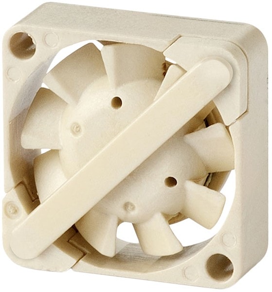 doc049532986 8006080298 UF3A3-500TC, Fan Tubeaxial 3VDC Square - 10mm L x 10mm H Vapo-Bearing™ 0.121 CFM (0.003m³/min) 3 Wire Leads Hirschmann — изображение 1