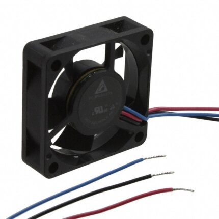 8005947162 ASB0305MA-CA8Z, Fan Tubeaxial 5VDC Square - 30mm L x 30mm H Sleeve 3.4 CFM (0.095m³/min) 3 Wire Leads Hirschmann