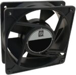 8005948242 OD1238-24HTB, Fan Tubeaxial 24VDC Square - 120mm L x 120mm H Ball 105.0 CFM (2.94m³/min) 2 Terminals Hirschmann