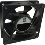 8005948242 OD1238-24HTB, Fan Tubeaxial 24VDC Square - 120mm L x 120mm H Ball 105.0 CFM (2.94m³/min) 2 Terminals Hirschmann