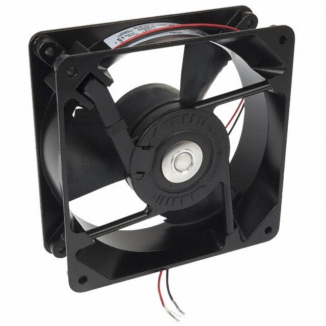 doc049535318 8005949514 19028867A, Fan Tubeaxial 48VDC Square - 119.13mm L x 119.13mm H Ball 110.0 CFM (3.08m³/min) 2 Wire Leads Hirschmann — изображение 1