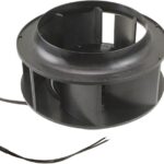 8005972561 UF133(91)APA12-H1S2A, Fan Motorized Impellers 115VAC Round - 133mm Dia Ball 188.0 CFM (5.26m³/min) 2 Wire Leads Hirschmann
