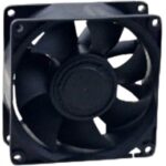 8005973155 MR9238E24B1+6-FSR, Fan Tubeaxial 24VDC Square - 92mm L x 92mm H Ball 173.0 CFM (4.84m³/min) 4 Wire Leads Hirschmann