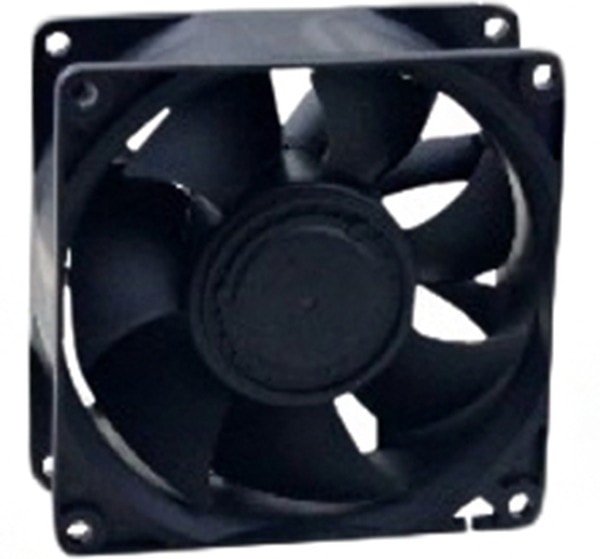 doc049542663 8005973155 MR9238E24B1+6-FSR, Fan Tubeaxial 24VDC Square - 92mm L x 92mm H Ball 173.0 CFM (4.84m³/min) 4 Wire Leads Hirschmann — изображение 1