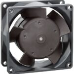 8001868949 8314M, DC Fan Axial Ball Bearing 24V 12V to 31.5V 28.3CFM 34dB 80 X 80 X 32mm Middle Speed Hirschmann