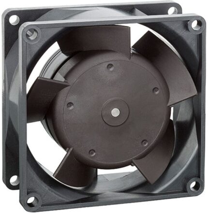 8001868949 8314M, DC Fan Axial Ball Bearing 24V 12V to 31.5V 28.3CFM 34dB 80 X 80 X 32mm Middle Speed Hirschmann