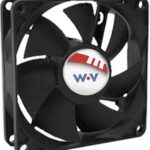 8006007310 DC0602012J2B-2T0, Fan Tubeaxial 12VDC Square - 60mm L x 60mm H Ball 13.5 CFM (0.378m³/min) 2 Wire Leads Hirschmann