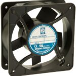 8034091933 OA180APL-11-3WB, Fan Tubeaxial 115VAC Square - 180mm L x 180mm H Ball 210.0 CFM (5.88m³/min) 2 Wire Leads Hirschmann