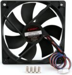 8048463376 Вентилятор Gembird D12025SM-4, 120x120x25, подшипник скольжения, 4pin, провод 30см Hirschmann — изображение 8