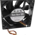 8007481248 9G1212E1D011, DC Fans DC Axial Fan, 120x120x38mm, 12VDC, High Performance, Ribless, Lock Rotor Sensor Hirschmann