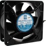 8006117847 OA180APL-11-1WB1868, Fan Tubeaxial 115VAC Square - 180mm L x 180mm H Ball 400.0 CFM (11.20m³/min) 2 Wire Leads Hirschmann