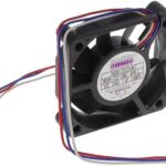8006129662 G6015X24B1-RGR-CC-GB, Fan Tubeaxial 24VDC Square - 60mm L x 60mm H Ball 24.0 CFM (0.672m³/min) 3 Wire Leads Hirschmann