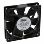 8006143735 LPH12B99-BTHR, Fan Tubeaxial 100 ~ 240VAC Square - 120mm L x 120mm H Ball 79.0 CFM (2.21m³/min) 2 Terminals Hirschmann