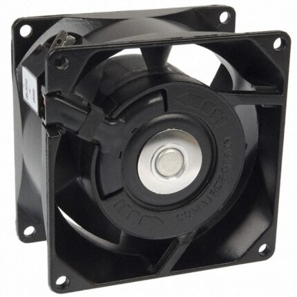 8006169052 19032003A, Fan Tubeaxial 48VDC Square - 79.8mm L x 79.8mm H Ball 35.0 CFM (0.980m³/min) 2 Terminals Hirschmann
