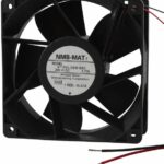 8006181356 4715VL-05W-B80-E00, Fan Tubeaxial 24VDC Square - 120mm L x 120mm H Ball 243.2 CFM (6.81m³/min) 2 Wire Leads Hirschmann