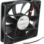 8006430450 4710KL-05W-B50-E00, Fan Tubeaxial 24VDC Square - 119mm L x 119mm H Ball 114.7 CFM (3.21m³/min) 2 Wire Leads Hirschmann