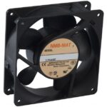 8006508925 4715MS-23T-B20-A00, Fan Tubeaxial 230VAC Square - 119mm L x 119mm H Ball 67.0 CFM (1.88m³/min) 2 Terminals Hirschmann