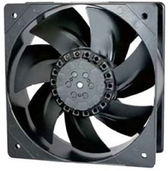 doc049706539 8006558498 OA205AP-22-1WB1869K, Fan Tubeaxial 230VAC Square - 205mm L x 205mm H Ball 590.0 CFM (16.52m³/min) 2 Wire Leads Hirschmann — изображение 1