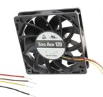 8031051905 Вентилятор Sanyo Denki San Ace 120 9GV1248P4G01 48V DC 0.42A 120X25 4pin Hirschmann — изображение 4