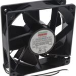 8006670271 LPH12A99-BWER5-PC-EX, Fan Tubeaxial 100 ~ 240VAC Square - 120mm L x 120mm H Ball 138.0 CFM (3.86m³/min) 2 Wire Leads Hirschmann
